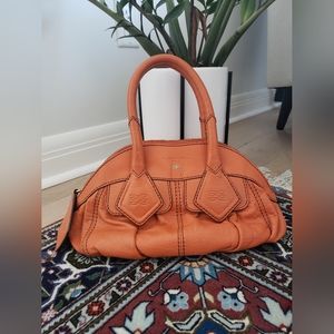 LANCEL Paris Mini leather handbag